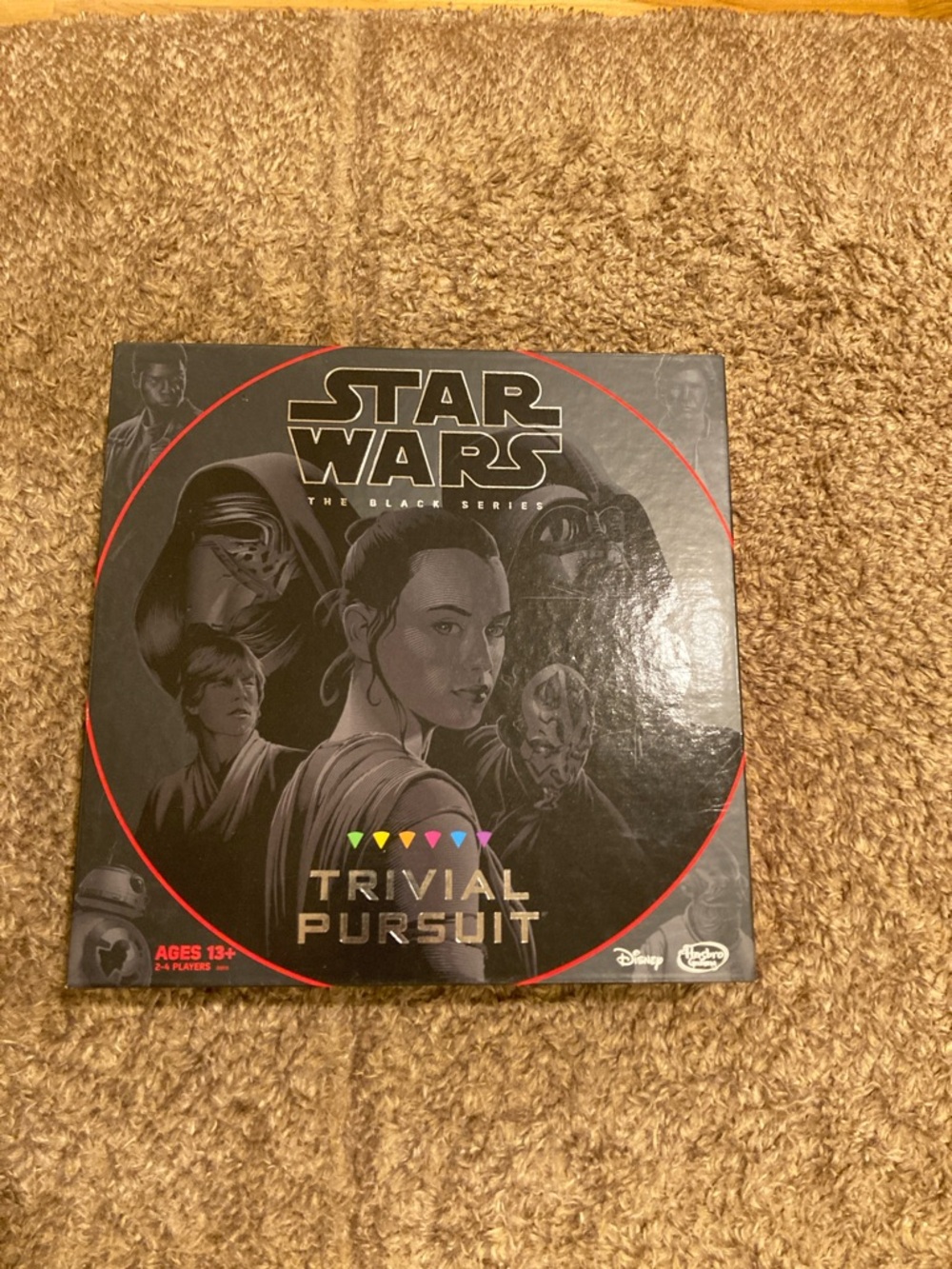 Star Wars The Black Series Trivial Pursuit Board Game
